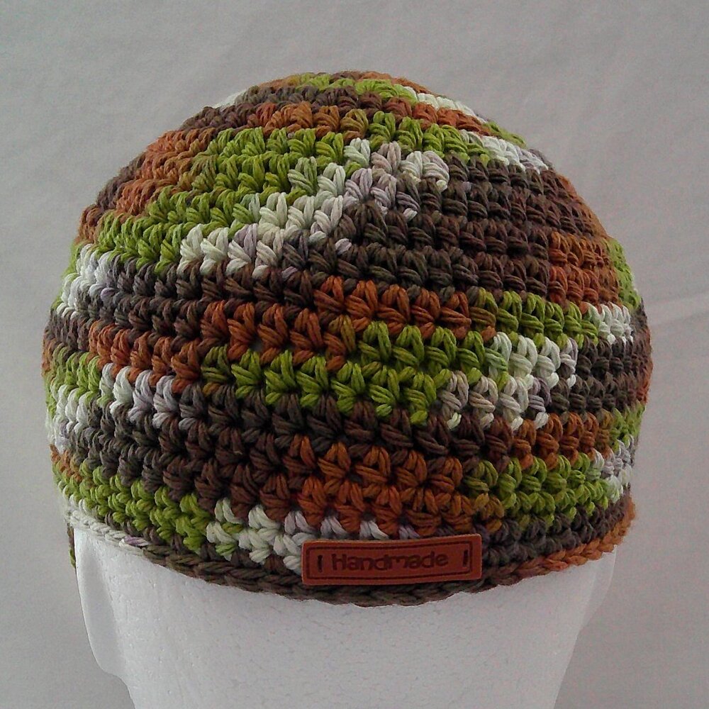 Handmade Crochet Baseball Cap - Picture 4 of 5